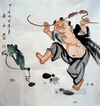 黄龍宇 4 伝統的な中国 Oil Paintings